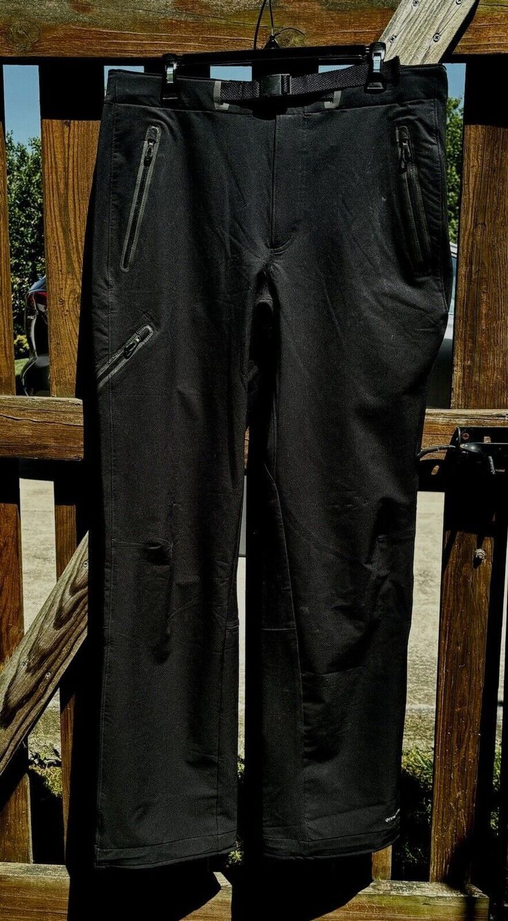 Men’s Outdoors Columbia Gorp Utility Spaceboy Size 36 Black Pants